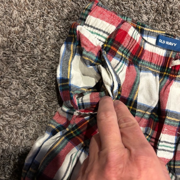 Old Navy Multicolor Plaid Pajama Pants - Picture 3 of 6
